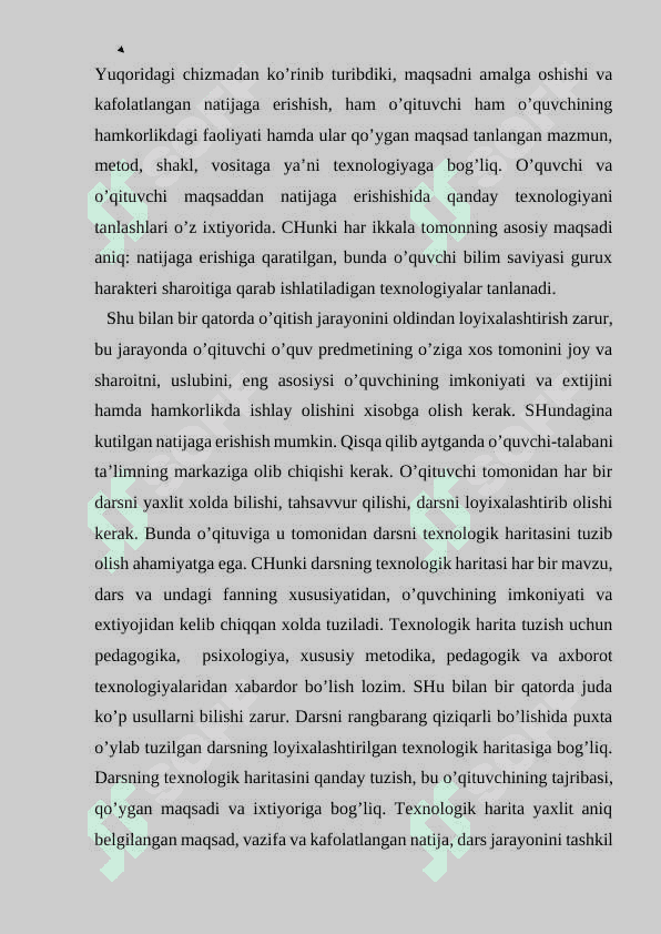 Texnologiya fani darslarida yangi pedagogik texnologiyalarni qo‘llash 4