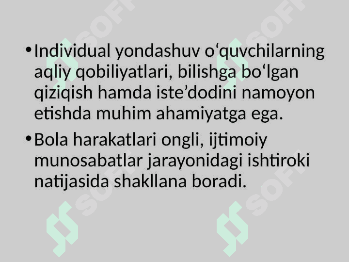 BOSHLANG‘ICH SINF O‘QUVCHISI SHAXSINING RIVOJLANISHI, TARBIYASI VA IJTIMOIYLASHUV 5