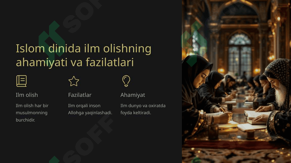 Qur'oni Karim va Hadisi shariflarda ta'lim - tarbiya masalalari 2