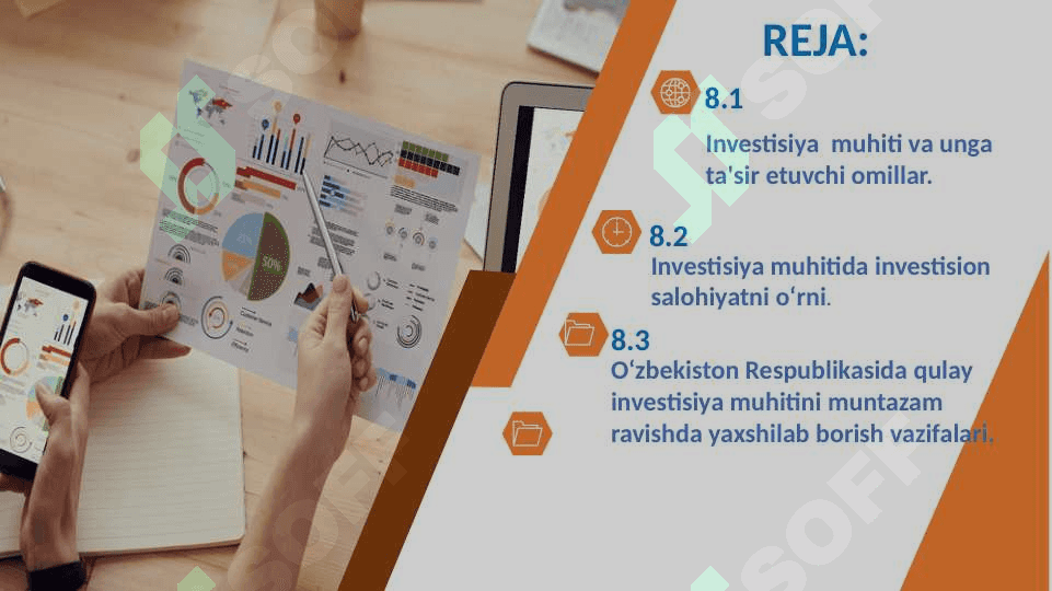 Investisiya faoliyatini rivojlantirishda investisiya  muhitining o‘rni 2