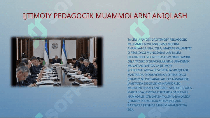 Taʼlim-tarbiya jarayonida ijtimoiy pedagogik dolzarb muommolar 3
