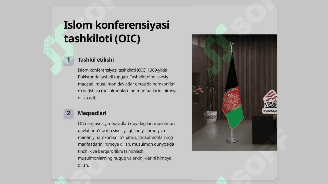 Xalqaro diniy tashkilotlar faoliyatining tarixi va ularning barqaror rivojlanish maqsadlariga erishishdagi ahamiyati 6