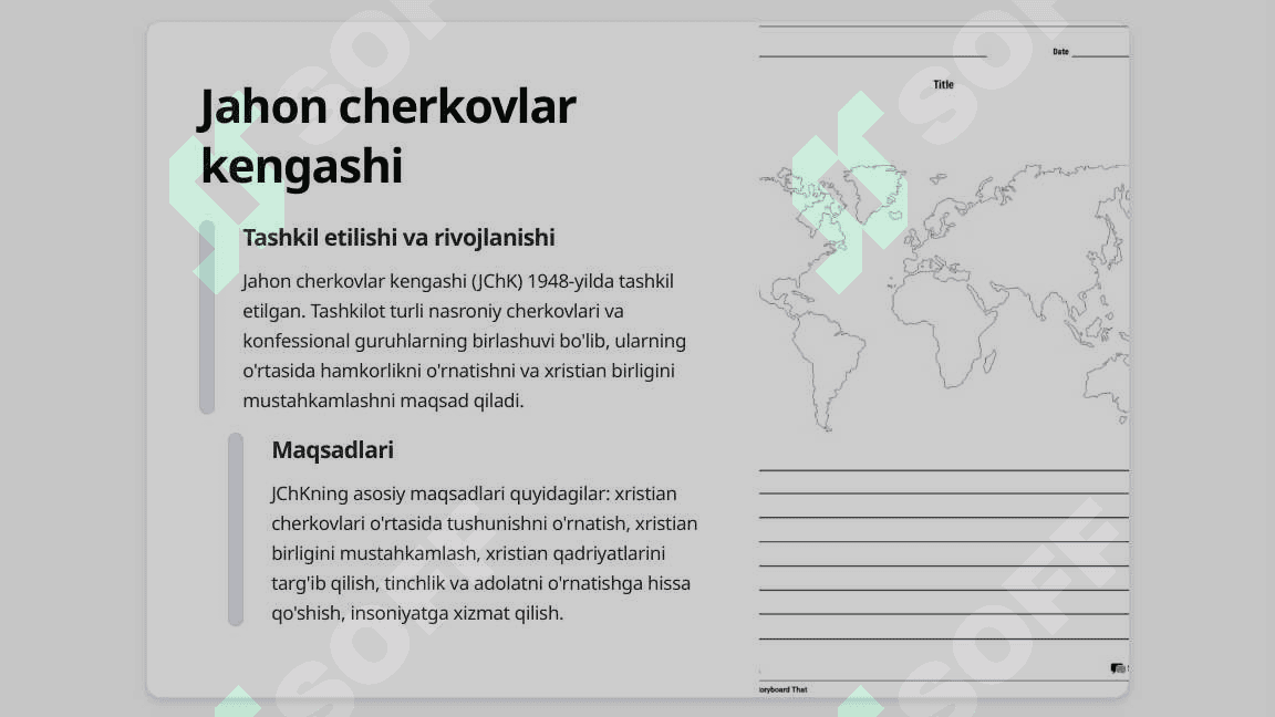 Xalqaro diniy tashkilotlar faoliyatining tarixi va ularning barqaror rivojlanish maqsadlariga erishishdagi ahamiyati 8