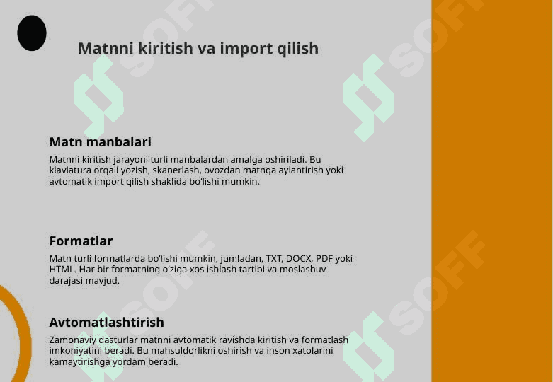 Matnli maʼlumotlarni qayta ishlash 3
