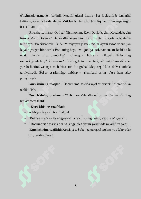 BOBURNOMA ASARIDA AYOLLAR OBRAZI 4