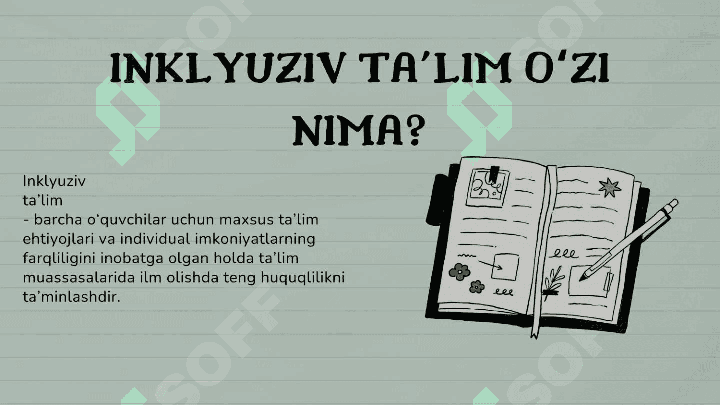 Turli yo'nalishdagi ilmiy tadqiqotlarda inklyuziv ta'lim muammolari 3