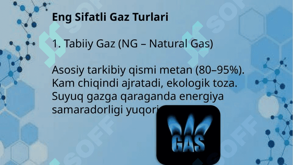 Eng sifatli gaz markasi qanday 4