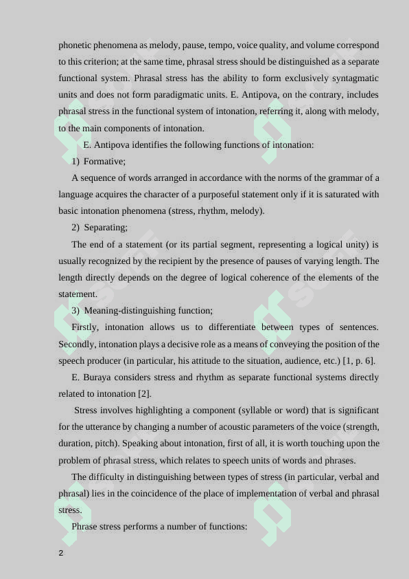 Importance of intonation and its components in english pronunciation 8