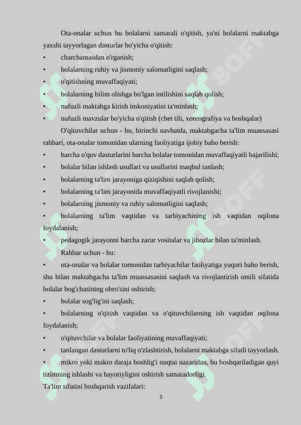 Ta’lim sifatini boshqarishilmiy bilish va amaliyot sohasi sifatida 5