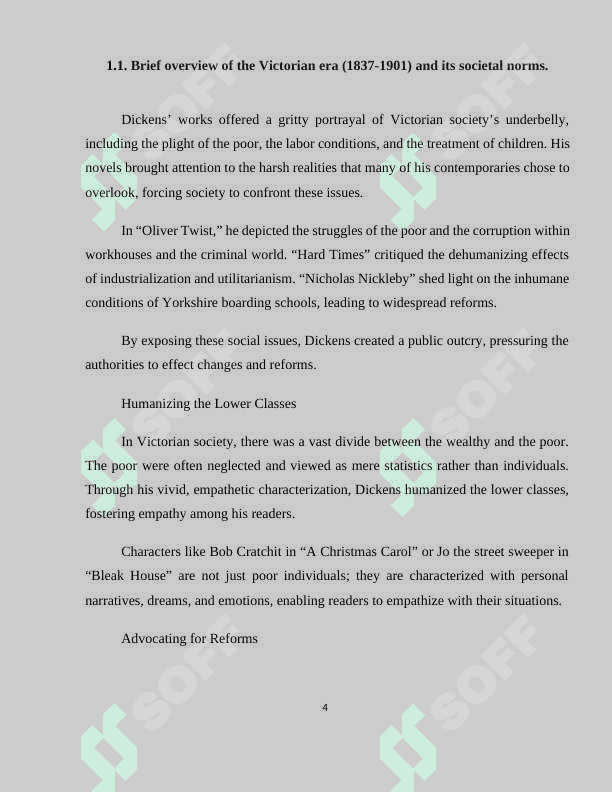 The role of women in Victorian literature 4