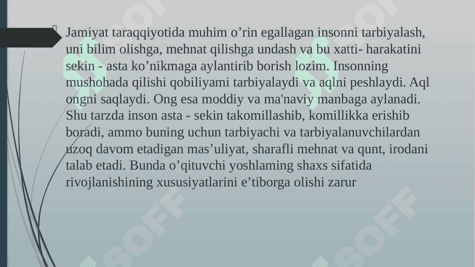 O`QUV TARBIYA JARAYONIDA PEDAGOGIK DIAGNOSTIKA 4