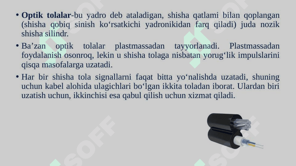 Tarmoq kabeli uzatishning fizik vositasi 4