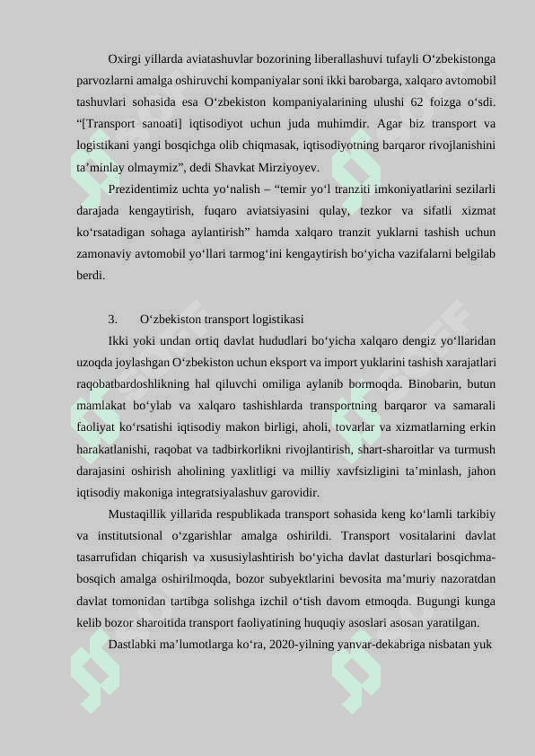 Respublikaning eksport salohiyatini oshirishda logistika markazlari va erkin iqtisodiy zonalarning ahamiyati 4