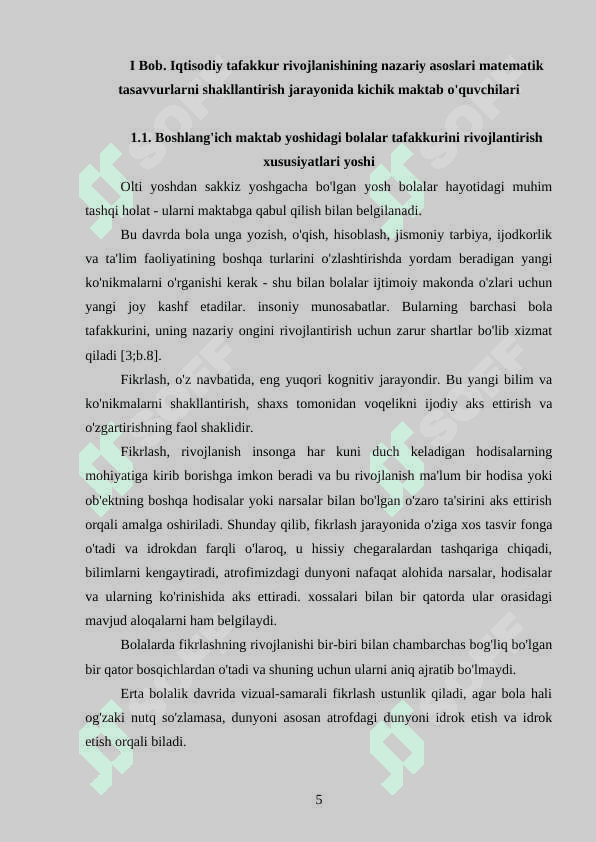 Boshlang'ich sinf o'quvchilariga matematika darslarida iqtisodiy bilim berish 5