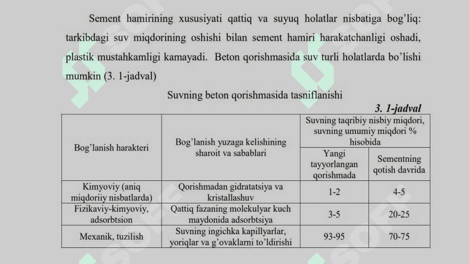 Beton qorishmalarining xususiyatlari 4