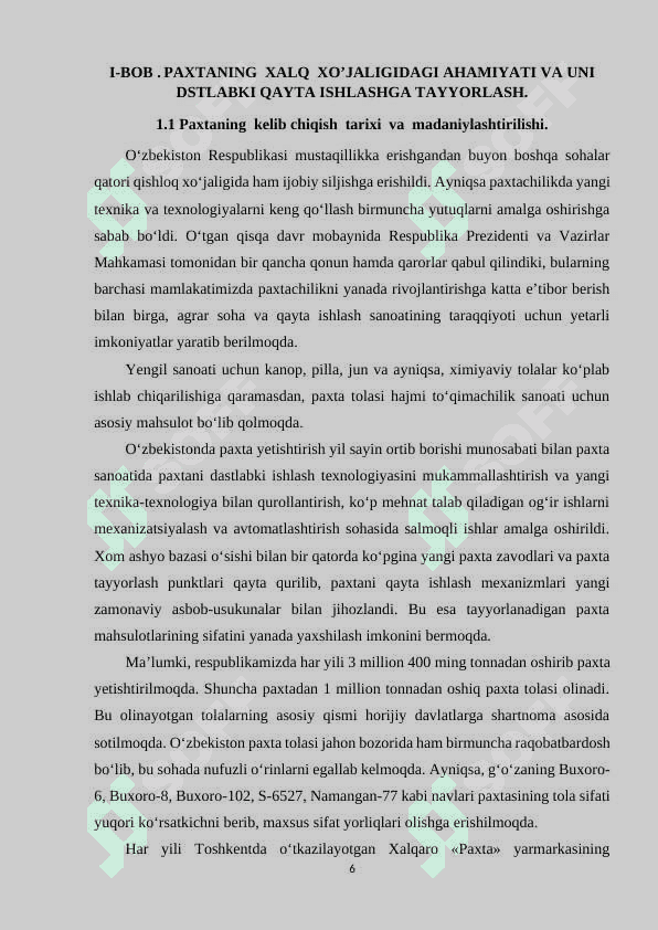 100 TONNA CHIGITLI  PAXTANI QURITISH TEXNOLOGIYASI 5
