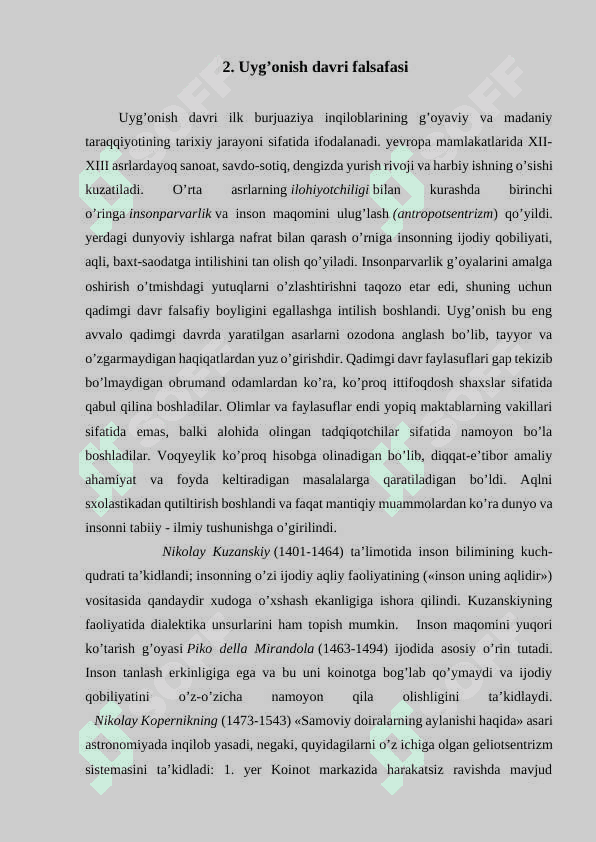 Yevropa mutafakkirlari Platon, R. Dekart va D. Yumning falsafaga oid qarashlarini qiyosiy tahlili 7