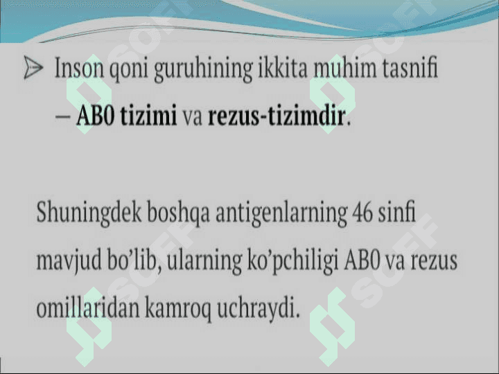 Qon guruh va rezus faktorni aniqlash 6