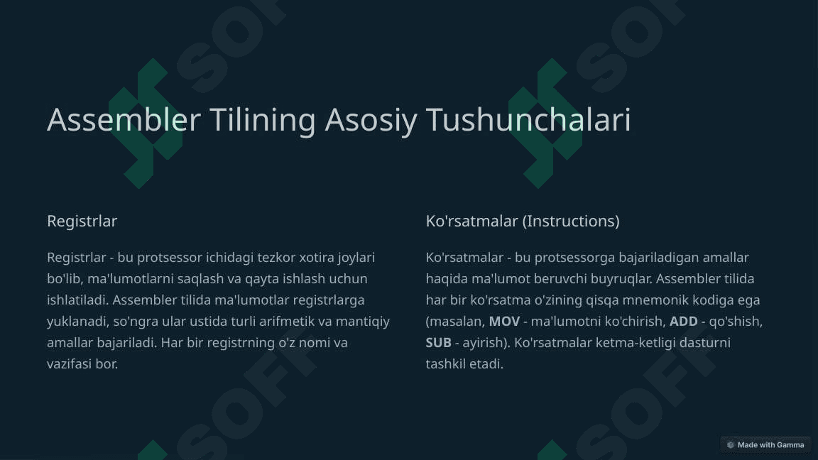 Kompyuter-Arxitekturasini-Assembler-Sathi 3