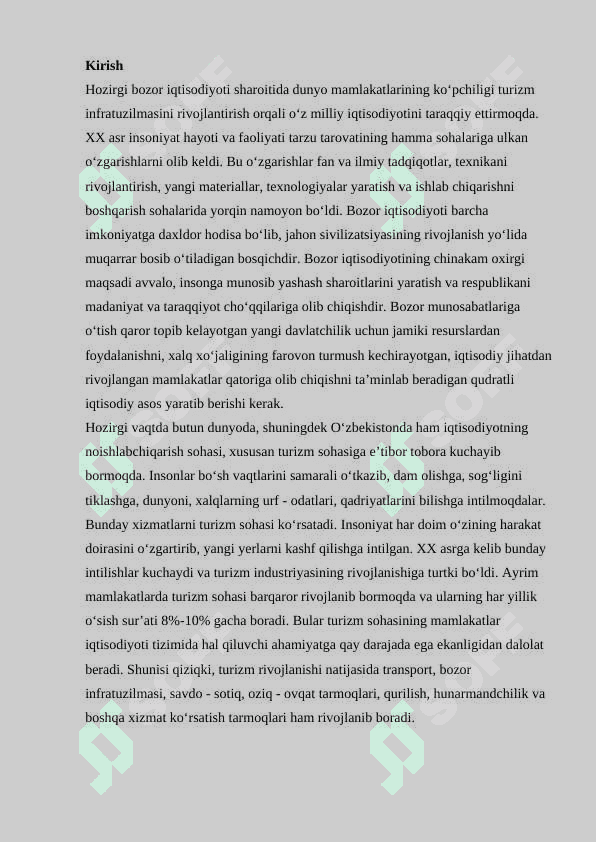 Mehmonxonalarga mehmonxona va turizm komplekslariga ovqatlanishini tashkillashtirish va xizmat texnologiyasi 2