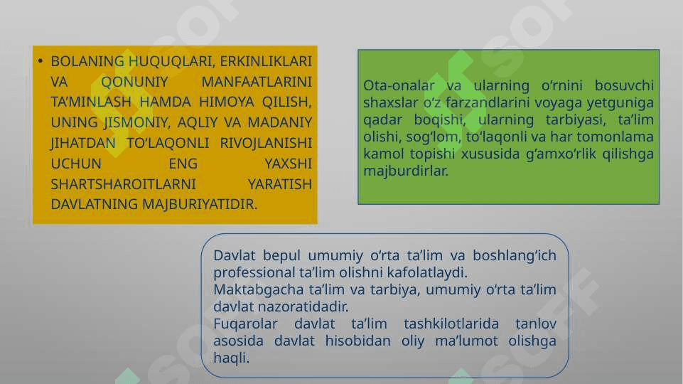 Davlat yoshlarining shaxsiy siyosiy,iqtisodiy,ijtimoiy- madaniy,ekologik huquqlarining himoyalanishi 3