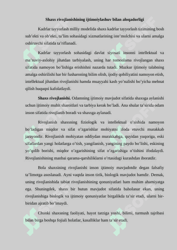 Tarix va ijtimoiy fanlarni o’rganish jarayonida shaxsiy fazilatlarni rivojlantrish 8