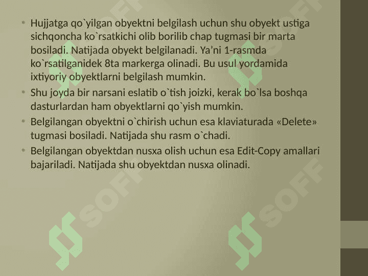 Corel Barcode Wizard dasturining imkoniyatlari va qo'llanilishi 7