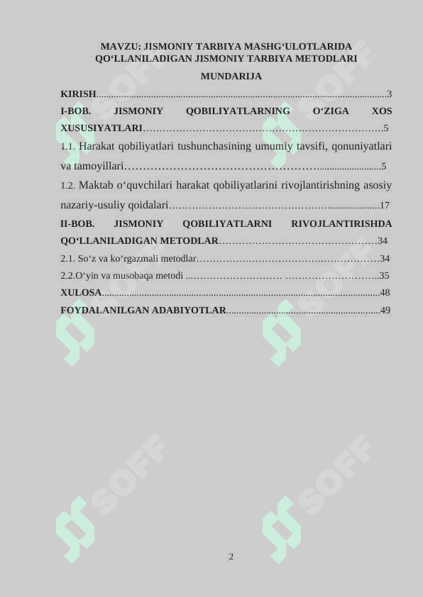 JISMONIY TARBIYA MASHG‘ULOTLARIDA QO‘LLANILADIGAN JISMONIY TARBIYA METODLARI 2