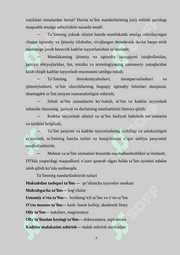 2-SINF ONA TILI VA O’QISH SAVODXONLIGI DARSLIGI ASOSIDA INNOVATSION DARSLARNI TASHKIL QILISH 7