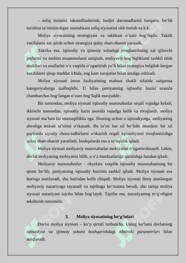 Davlat moliyasini boshqarishda fiksal siyosatini takomillashtirish masalalari 8