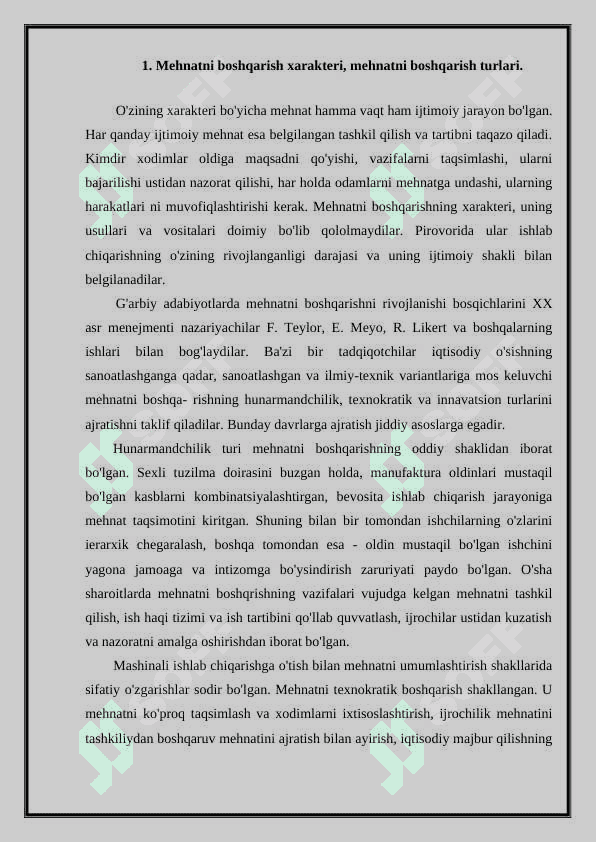 Metamorfik tog’ jinslari bilan namunada tanishish  vatavsifini yozish 2
