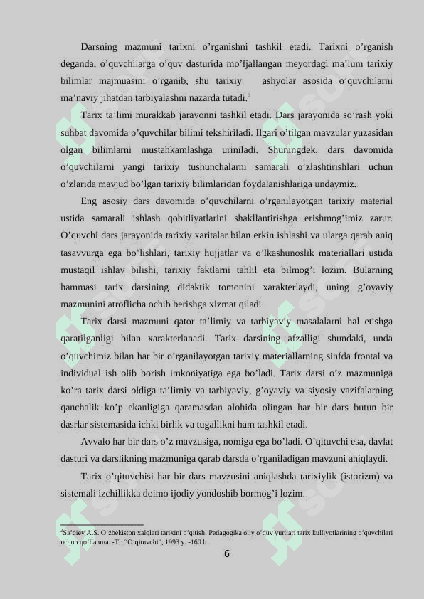 Umumta’lim maktablarda  O’zbekiston tarixi darslarida axborot texnologiyalardan ishlash metodlari (9-sinf misolida) 6