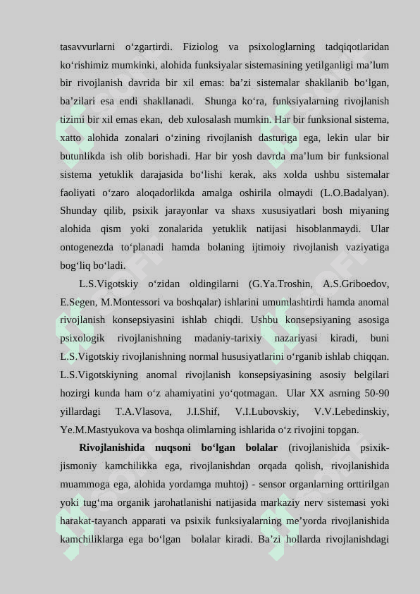 Bolalar ruhiyatini o‘rganishning pedagogik asoslari 5