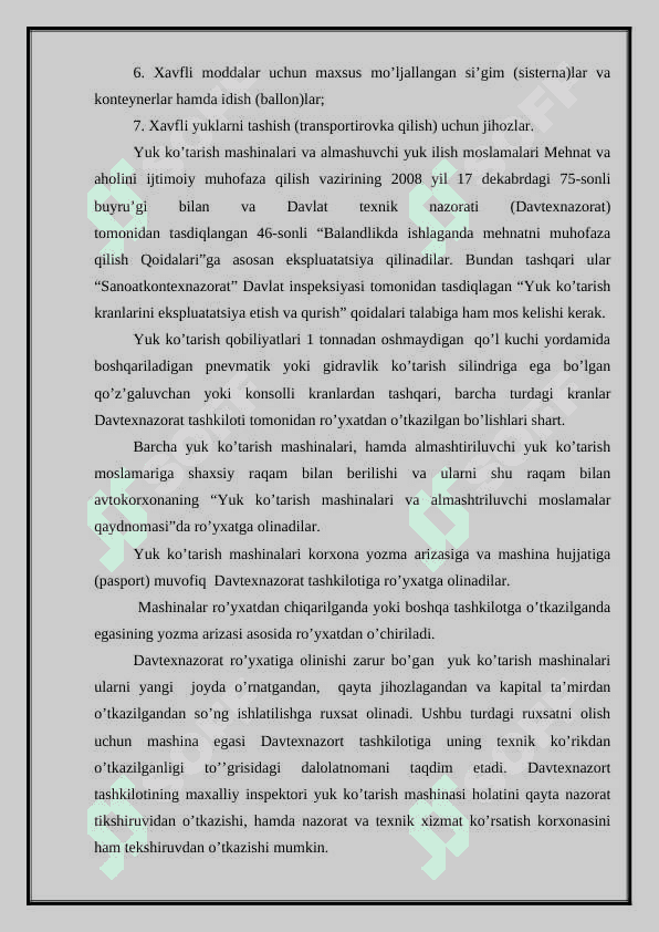 Texnologik jihozlarga texnik xizmat ko’rsatish, ta’mirlash tizimi 4