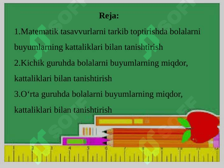 Hayotining uchinchi va to’rtinchi yilida bolalarda miqdoriy tasavvurlarni rivojlantirish 2