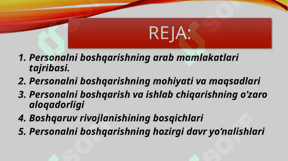 Personalni boshqarishnning uzoq sharq mamlakatlari tajribasi 2