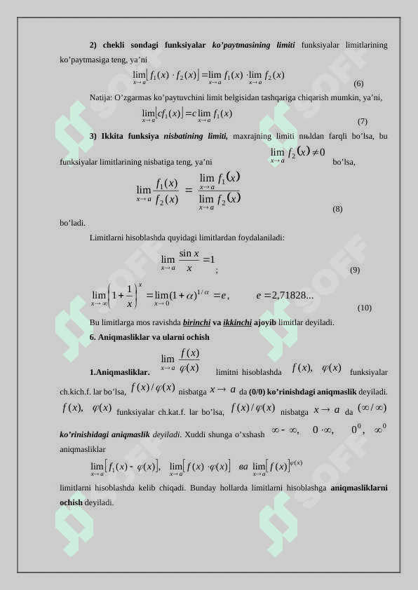 Uzluksiz jarayonlami identifikatsiyalash 4