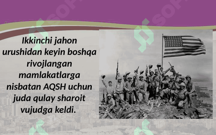 1946-1991 yillar AQSH  10- jahon (2) 2