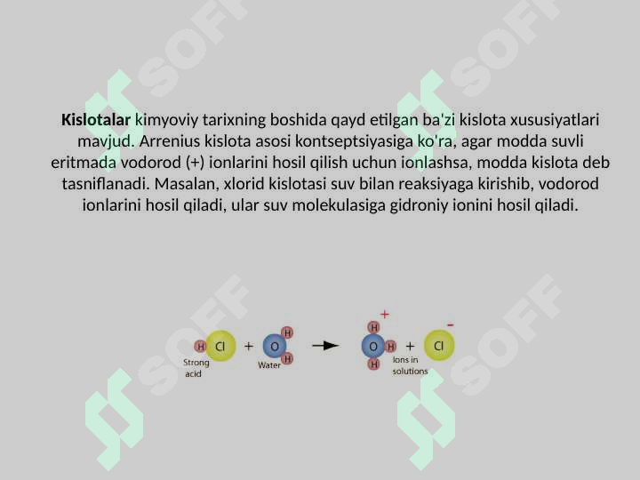Kislotalar.Ularning guruhlanishi va asosiy farqlari 3