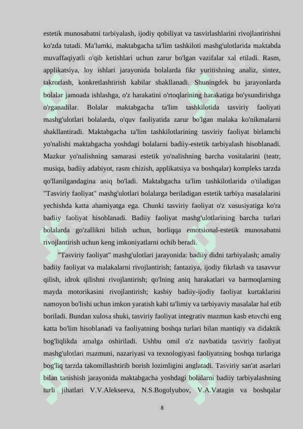 Tayyorlov guruhida loy bilan ishlashga o‘rgatish orqali ijodiy qobiliyatlarni shakllantirish 8