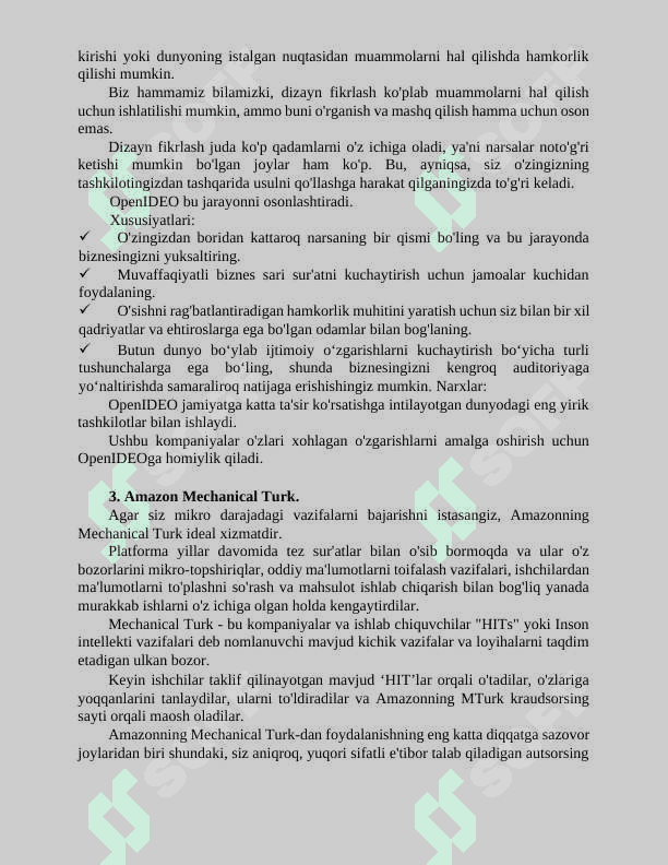 BIZNESDA KRAUDSORSING VA KRAUDFANDINGNING YANGI  IMKONIYATLARI 3