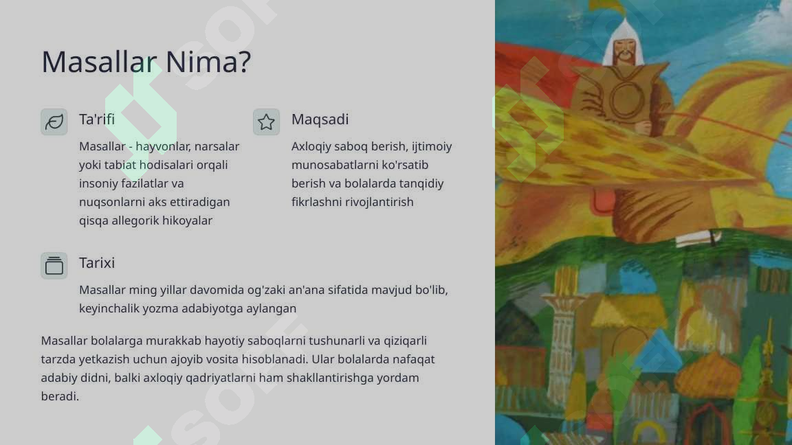 Masal O'qish Metodikasi 3