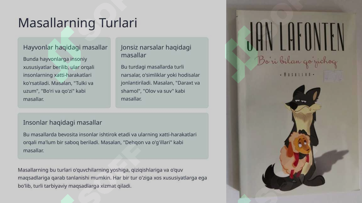 Masal O'qish Metodikasi 4