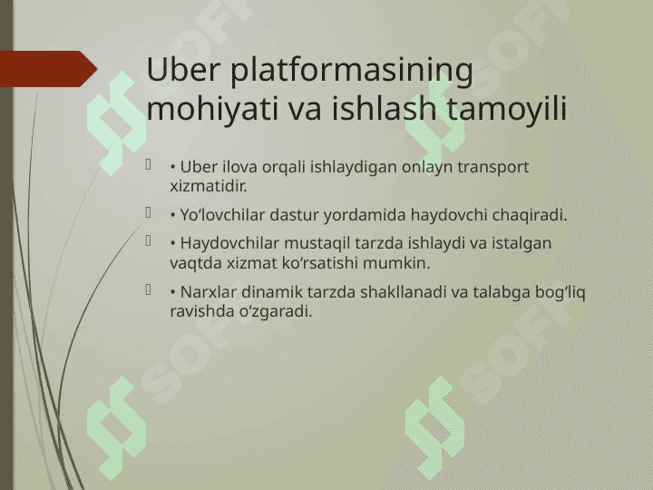 UBER PLATFORMASI 4