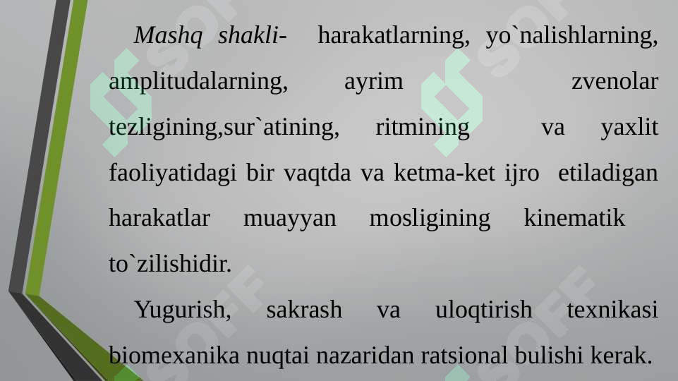 Yengil atletikada texnik va taxtik tayyorgarlik usullari 5