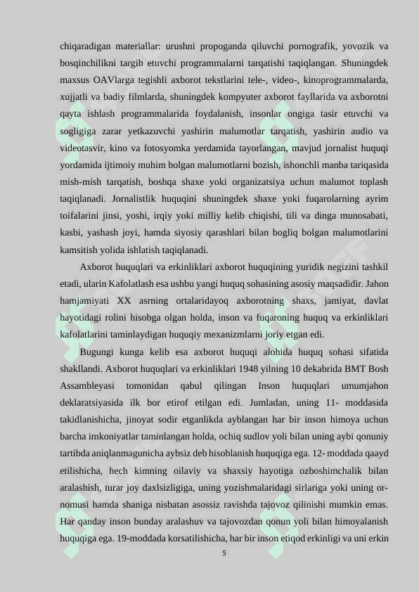 Ommaviy axborot vositalarining talaba identitet xulq-atvoriga tasirining ijtimoiy psixologik ta’siri 5