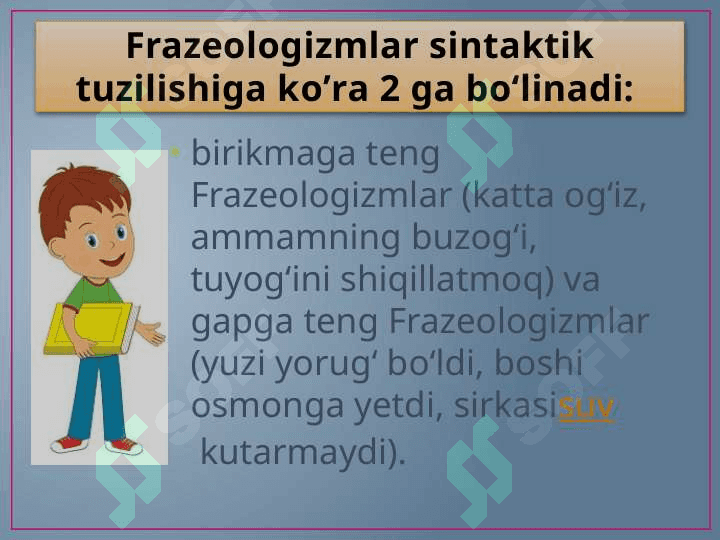 FRAZEOLOGIZM 5