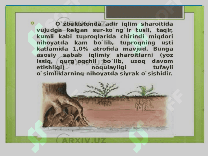 O‘ZBEKISTON SHAROITIDA VERTIKAL MINTAQALAR 7