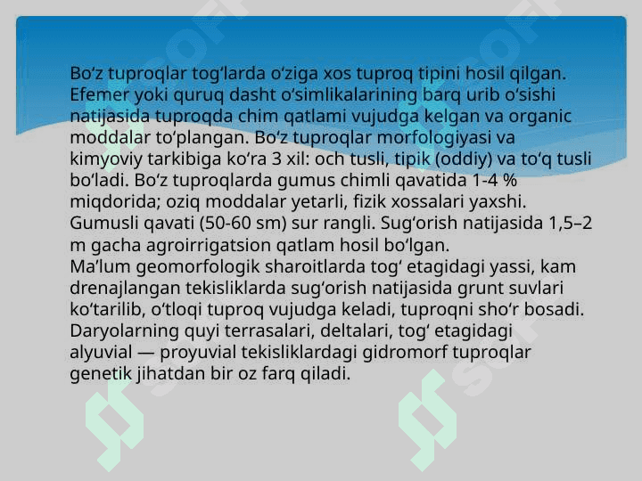 O‘ZBEKISTON SHAROITIDA VERTIKAL MINTAQALAR 8