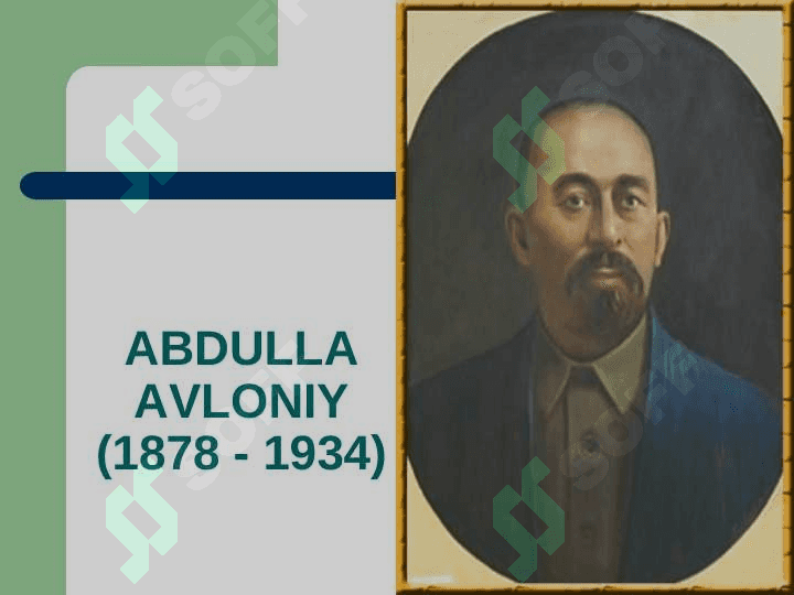 Abdulla Avloniy va Munavvar Qori Abdurashidxonovlarning pedagogik ta`limoti 2